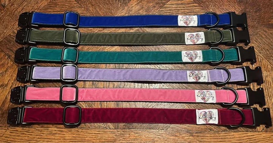 Luxury Velvet Dog Collars