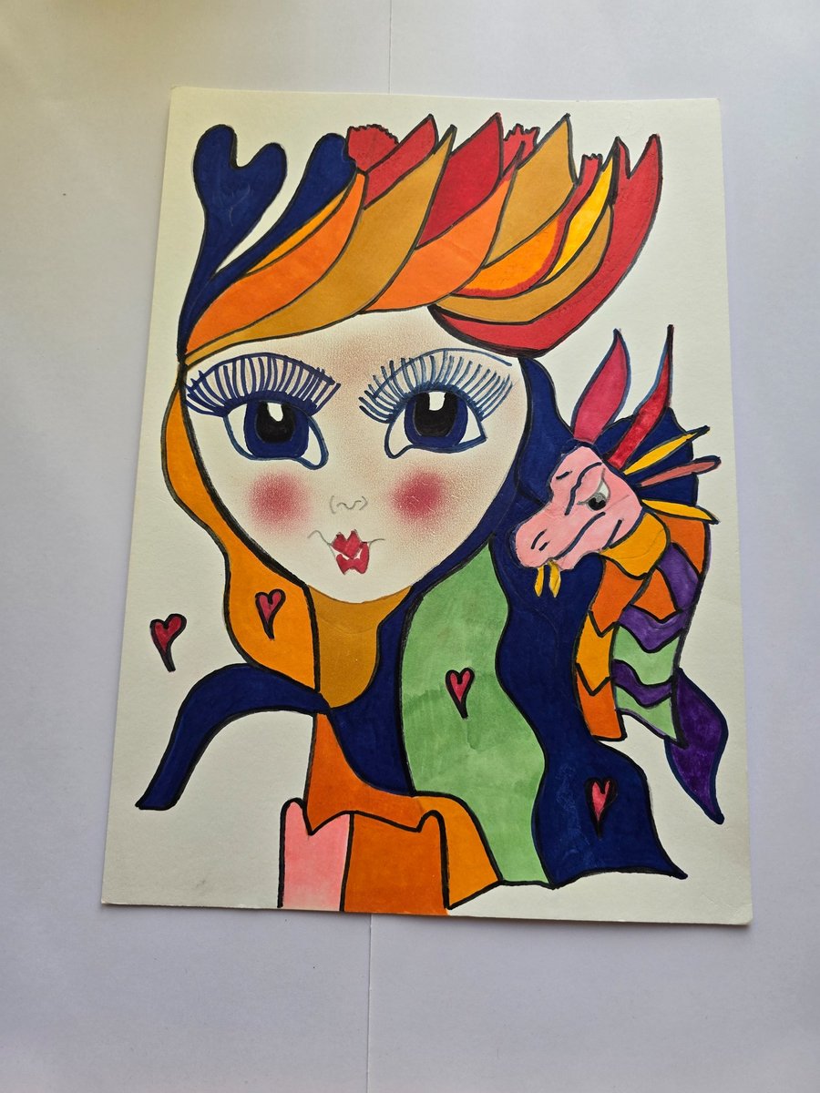 Fairy Witch Drawing 
