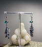 Abyss - Blue Spacey Earrings  - Image 2