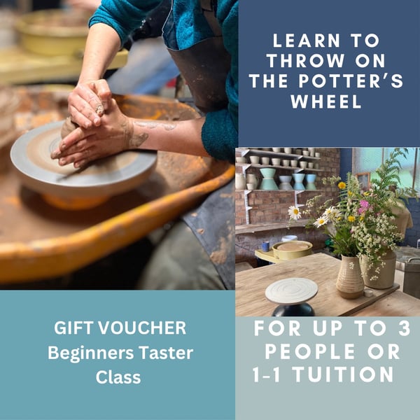 Pottery Experience  Gift Voucher ( Digital voucher)