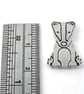 Badger Tie Pin, Badge, Lapel Pin (Large), Silver Wildlife Jewellery Gift for Men - Image 2