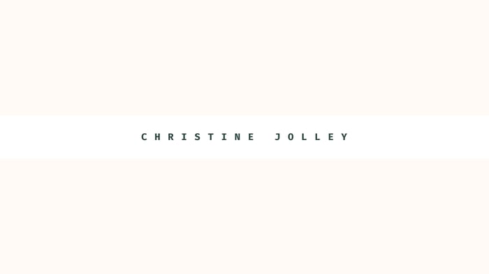 Christine Jolley