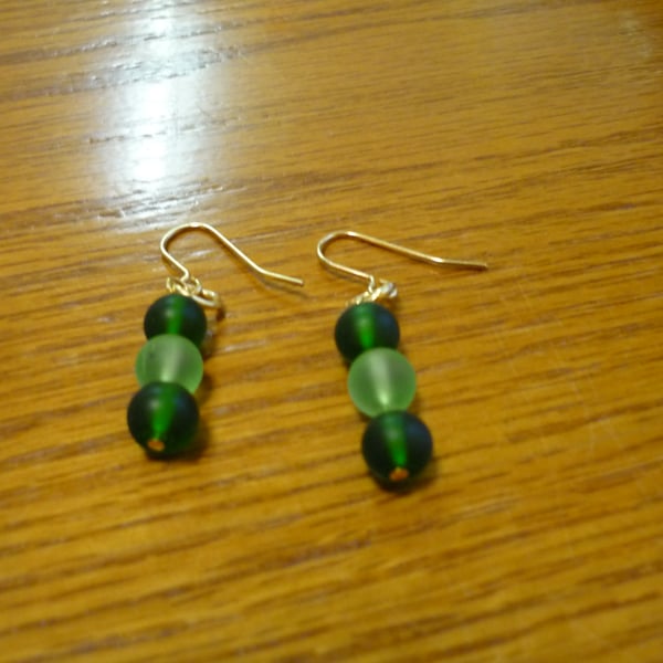 Glass Ear-rings for Pierced Ears