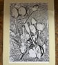Monochrome Singular Print Eco Friendly Unique Gifts signed picture Spoons - Image 9