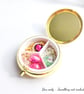 Bunny Trinket Box, Keepsake Box with Gold Rabbit, Small Jewellery Box - Image 4