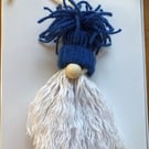 Banji the Festive Gnome with Blue Hat