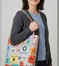 Periodic table shoulder tote shopping bag  - Image 1