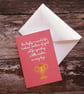 Kindness Trophy Thank You Card - Image 1
