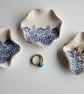 Set of 3 ceramic trinket bowls  - Image 1