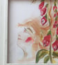 Summer girl foxglove painting  ' Lilith' - Image 6