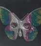 Gorgeous Skull Butterfly Resin Art Box Frame  - Image 3
