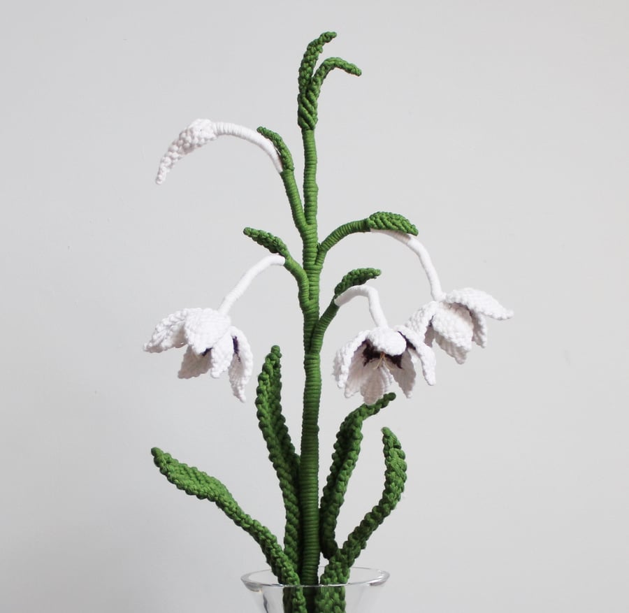 Everlasting Macrame flowers Gladioli