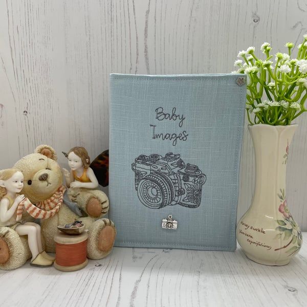 Baby Images Photo Album in Linen PB14