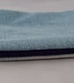  Unicorn Zippered Pouch Hand Embroidered onto Denim - Image 7