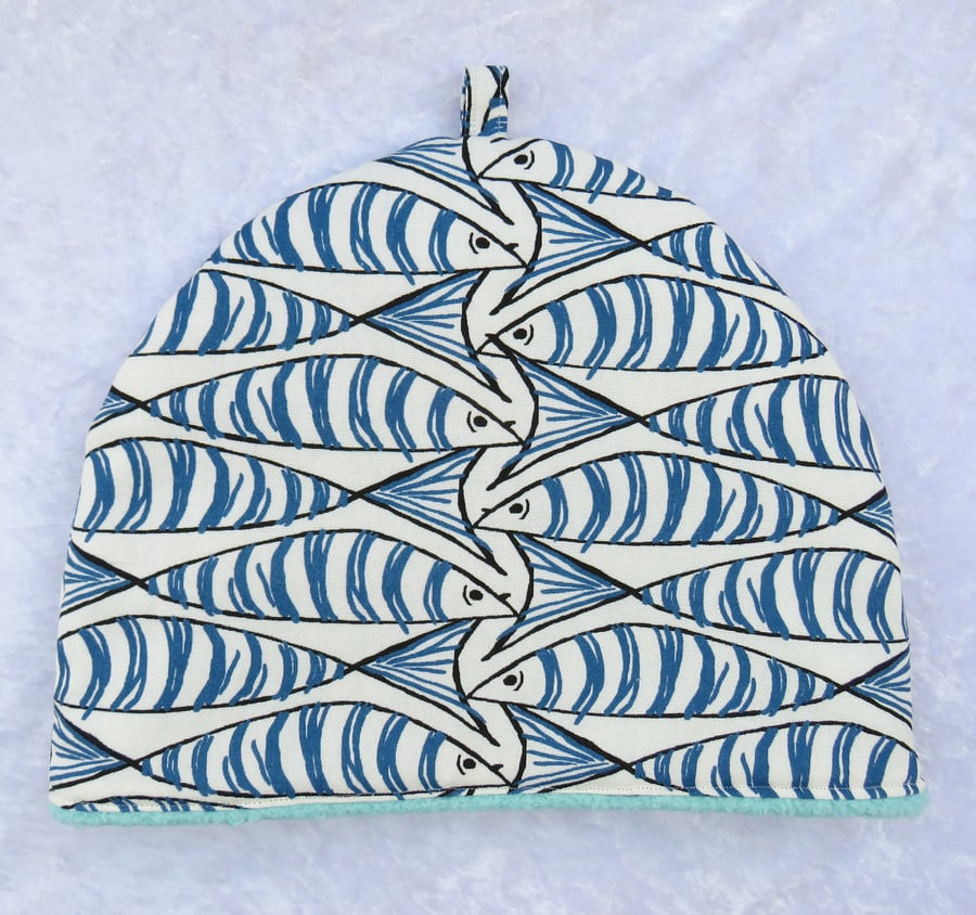   Tea cosy, Large tea cosy, nautical, fish