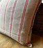 Mountain stags velvet cushion cover with linen back - Image 5