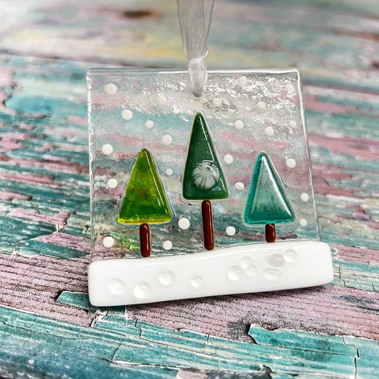 Snow Scene Christmas decoration