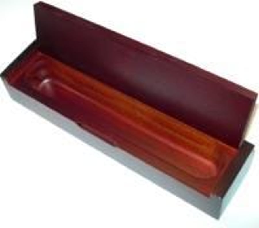 Rosewood Wooden Case for Large Pen - Rectangular