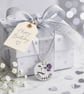 Personalised 70th Birthday Birthstone Necklace - Gift Boxed - Free Delivery - Image 4