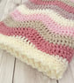 Pink Baby Blanket - Handmade Crochet - Newborn Girl Gift - Image 9