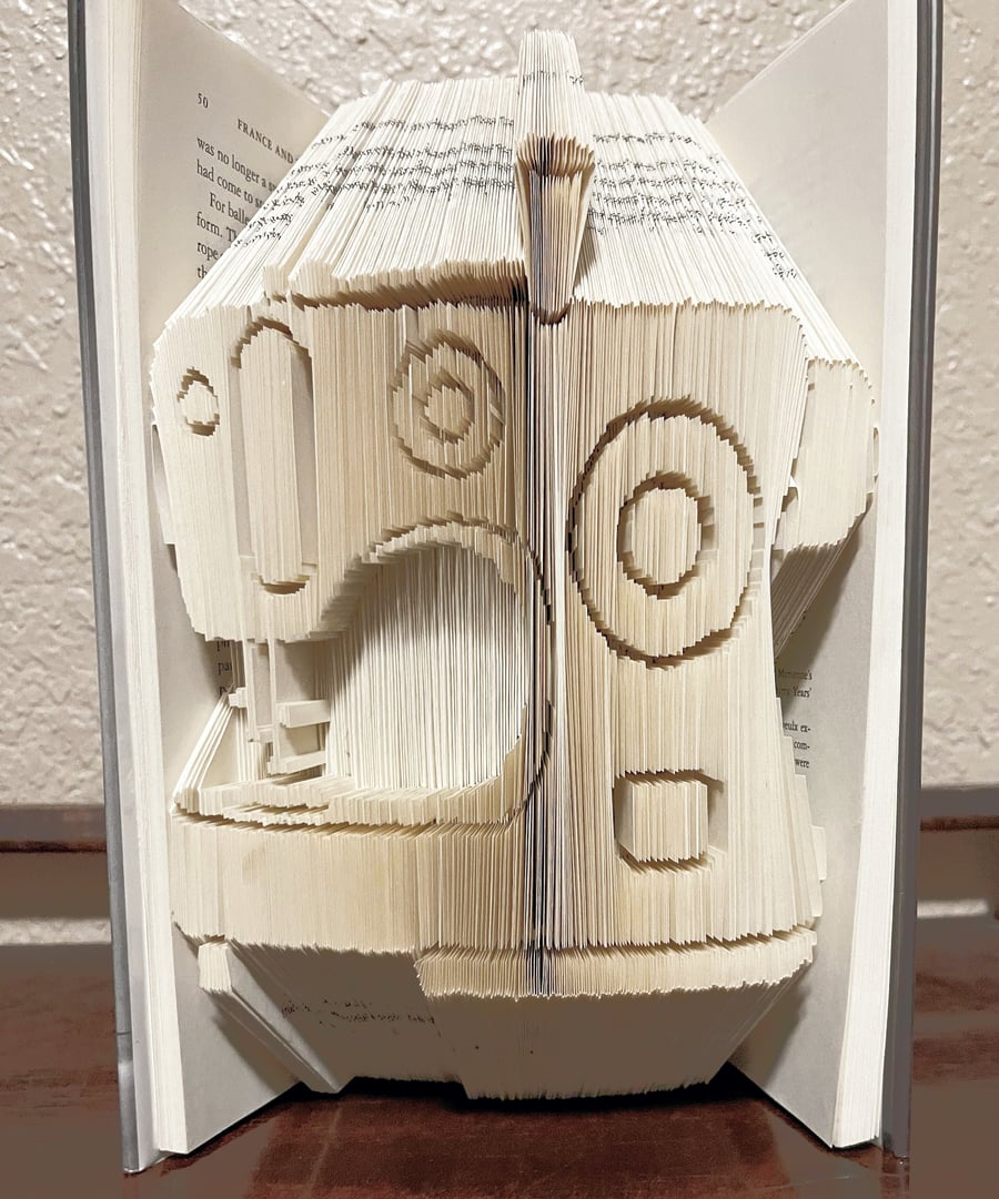 Sewing Machine COMBI Book Folding Pattern - EMAILED PDF PATTERN