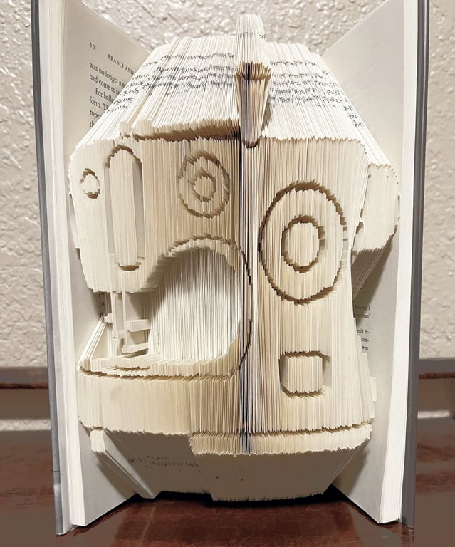 Sewing Machine COMBI Book Folding Pattern - EMAILED PDF PATTERN