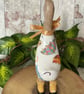 Duck Ornament. Decoupaged. Umbrellas. - Image 3