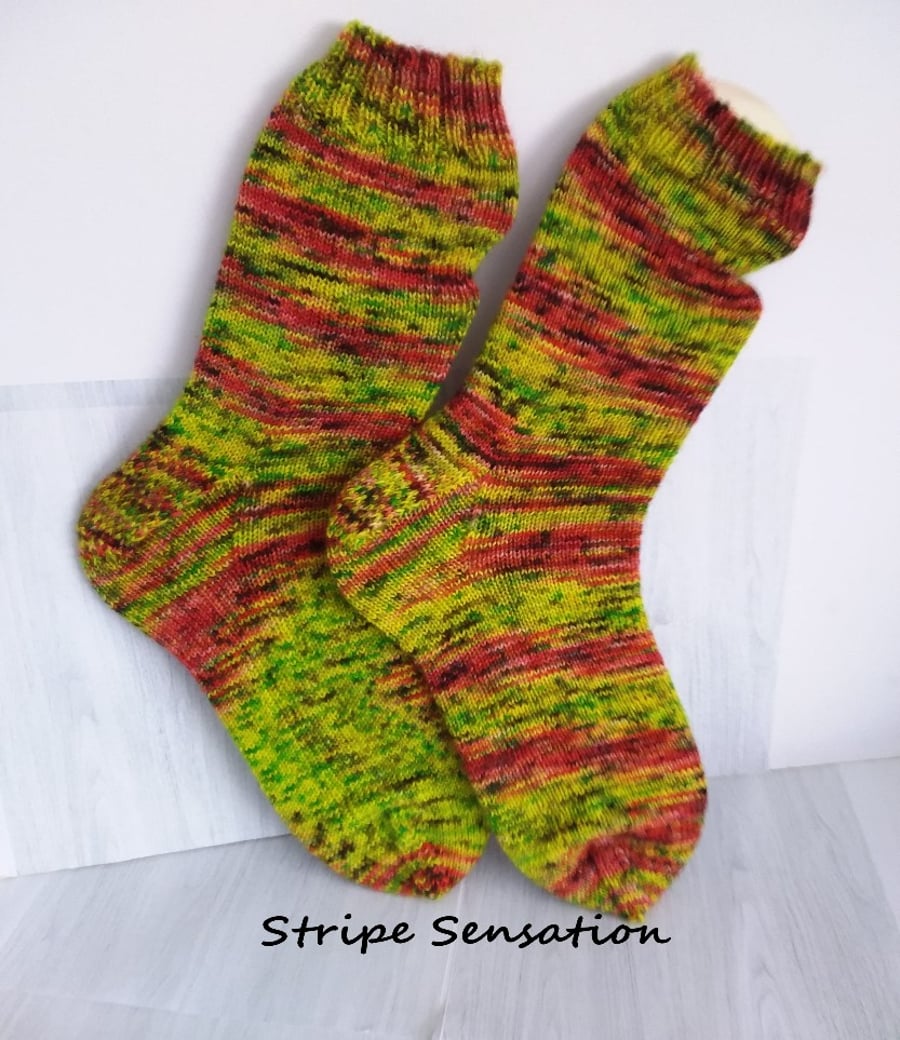 Luxury Hand Knitted Socks 4ply