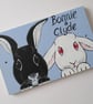 Personalised Pet Sign customised for rabbits guinea pigs cats dogs M NO HOLES - Image 5