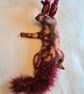  Faux squirrel wall mount - Chestnut the Autumnal squirrel
