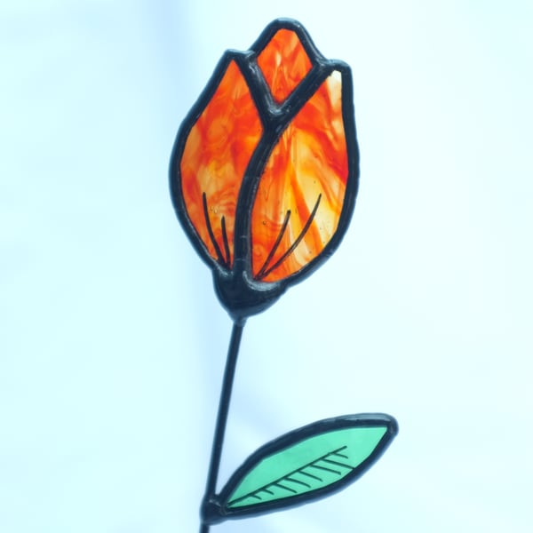 Stained Glass Tulips - Handmade Gifts