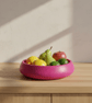 Fuchsia Pink Fruit Bowl 25 cm Handmade Decorative Centrepiece - Image 7