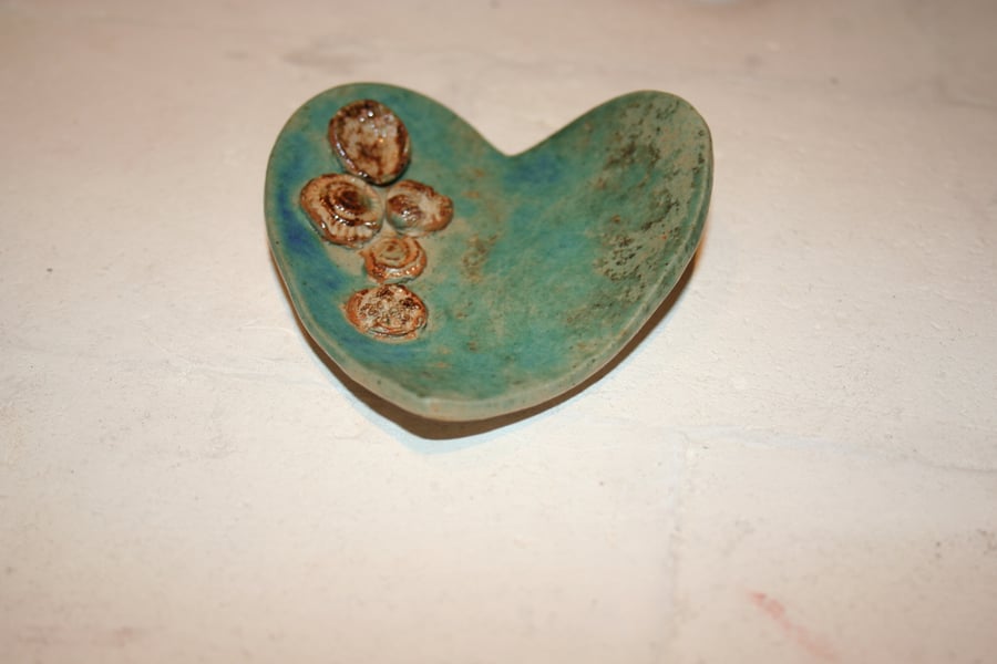 CUSTOMER ORDER DO NOT BUY  Heart ceramic small dish