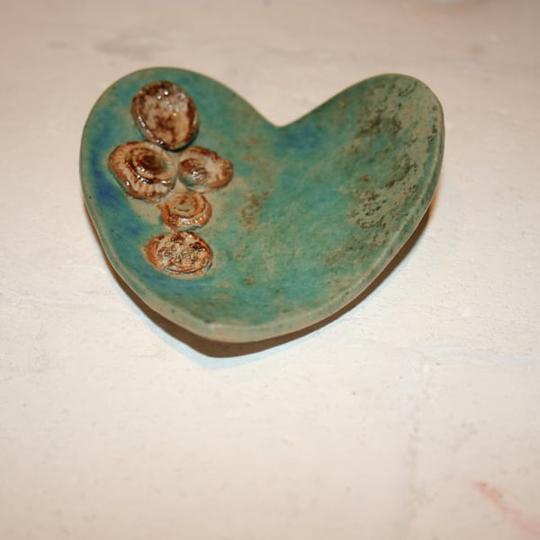 CUSTOMER ORDER DO NOT BUY  Heart ceramic small dish