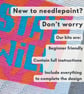 Stay Wild Modern Needlepoint Kit – Zebra Print Beginner Craft Kit - Image 5