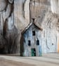 Wonky Driftwood Hoose, Driftwood Art from Scotland No5.