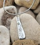 Upcycled cake fork handle pendant - Cutlery Collection