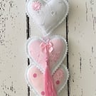 Handmade Hanging Heart Decoration 