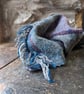  cowl, hand woven, warm, all wool, for winter - Image 2