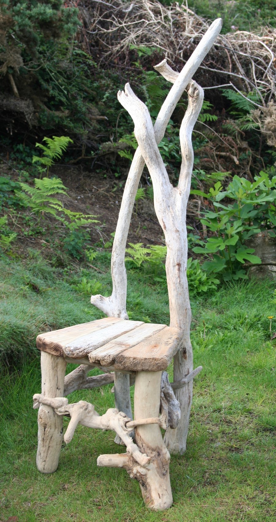 Driftwood Chair, Feature character Chair, Drift wood Furniture, Garden Chair, UK