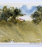 Field's Edge. Blank Card. Original Art 260194 - Image 2
