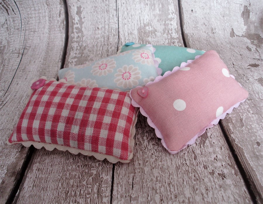 LAVENDER PILLOW, PIN CUSHION,SEWING ACCESSORIES
