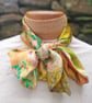 Patchwork pattern floral scarf - Image 1