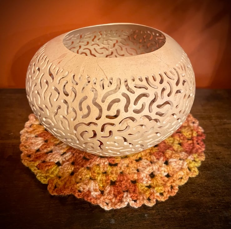 Doily, Table Decoration, crochet table mat, tab... Folksy