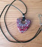 Unique Retro Styled Red Spear Shaped Pendant