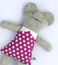 Lilac Dots Linen Mouse - Image 1