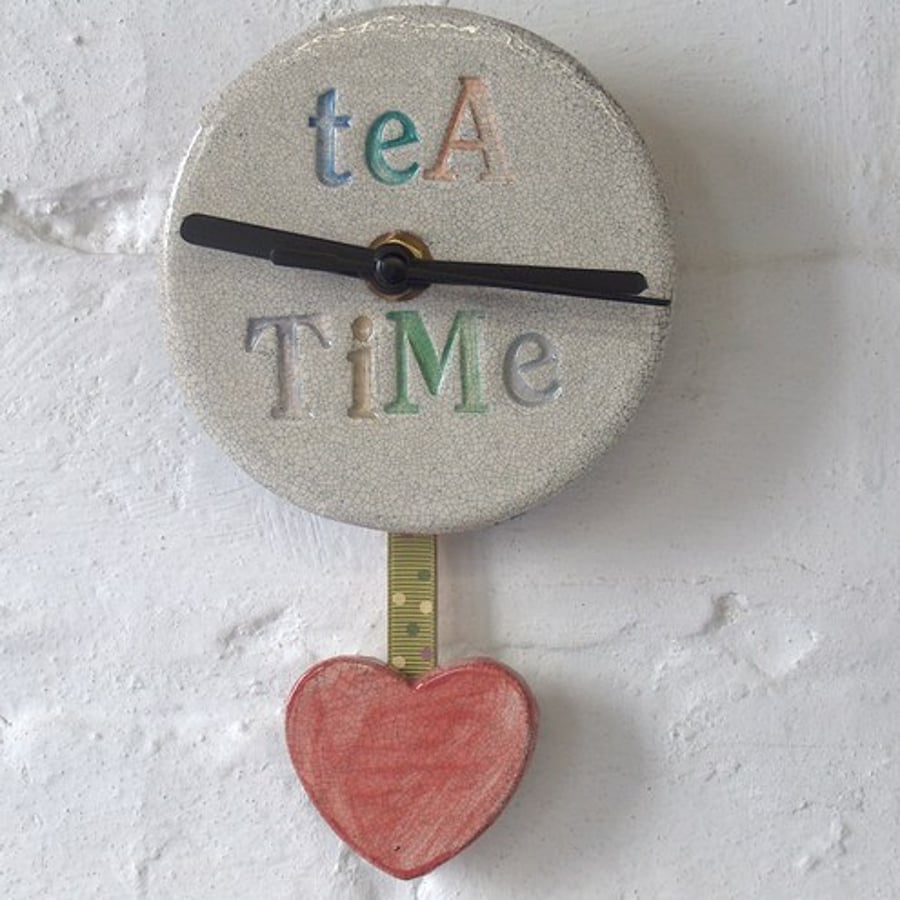 'Tea Time' Pendulum Clock