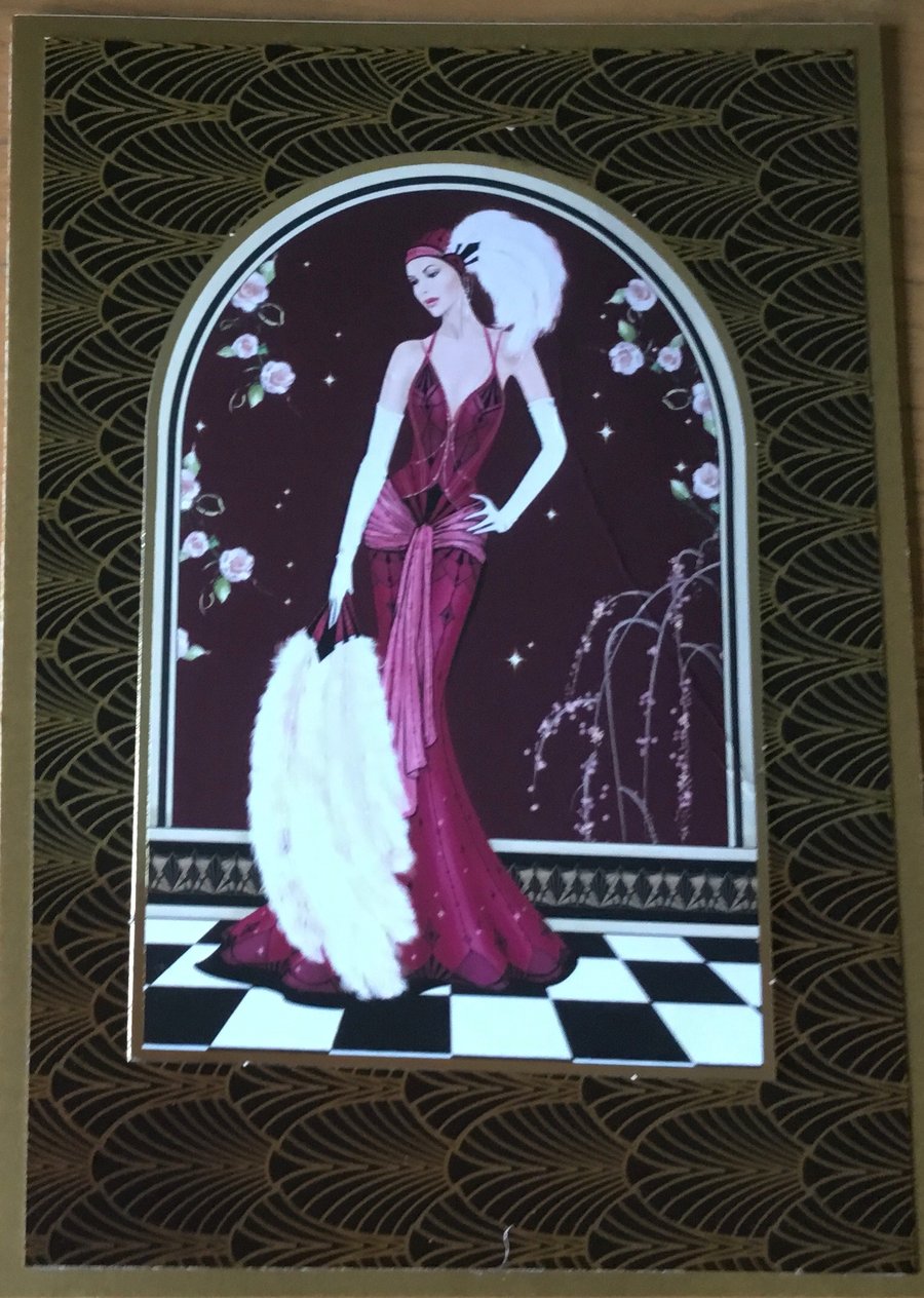 ART DECO CARD