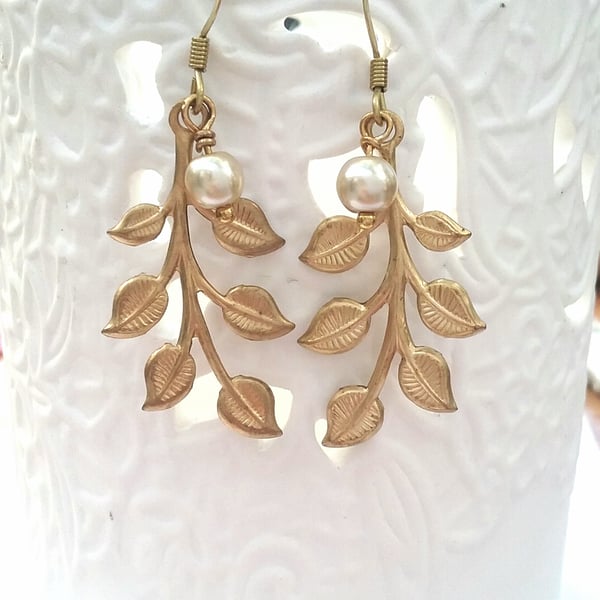 Leafy Earrings 