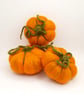Small Needle Felted Pumpkin - seasonal table decoration WITH TWIZZLES! - Image 6